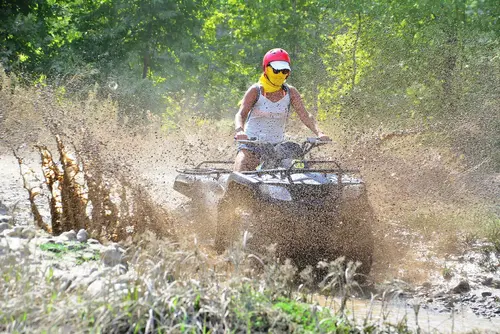side quad bike riding