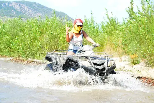 quad & buggy bike at koprucay river